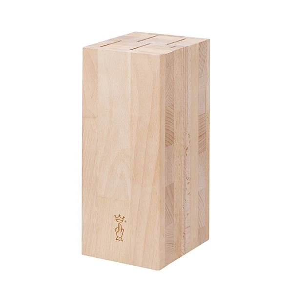 Bloc pour 5 couteaux en hêtre Opinel
