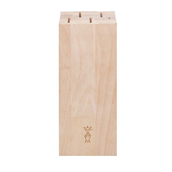 Bloc pour 5 couteaux en hêtre Opinel