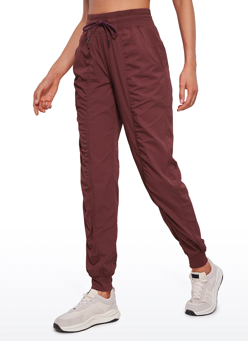 Striped Ruched Pocket Jogger 28''