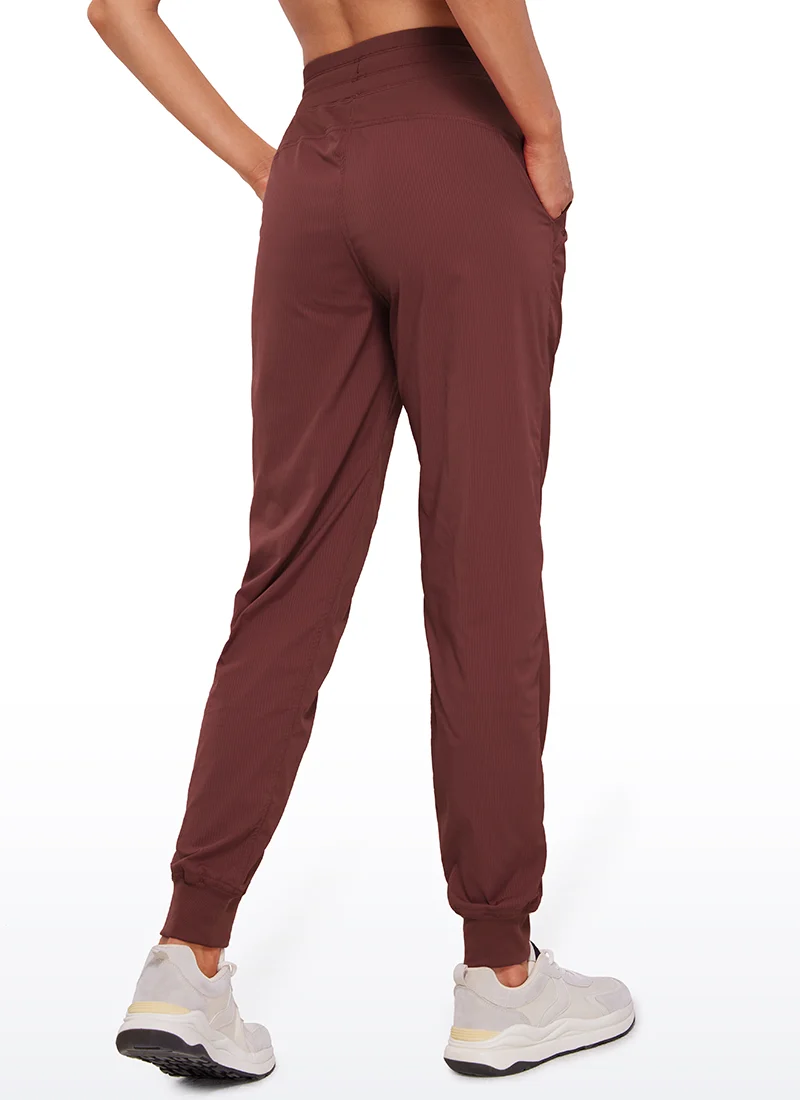 Striped Ruched Pocket Jogger 28''