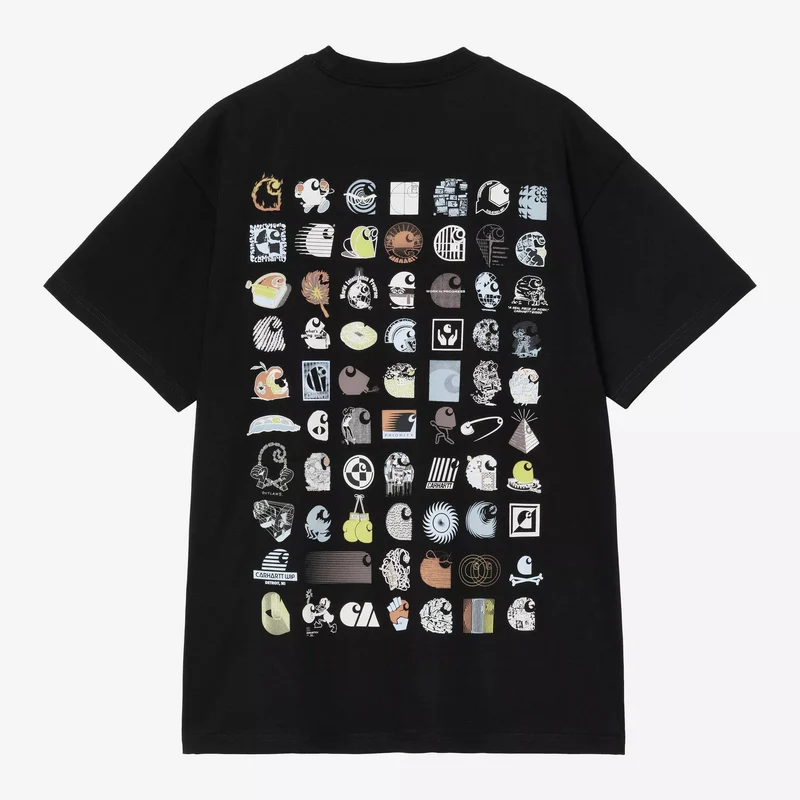 S/S C Logo Archive T-Shirt Black
