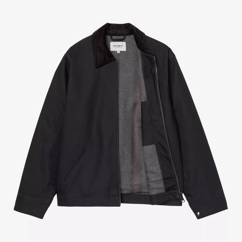 Detroit Jacket Black Rigid