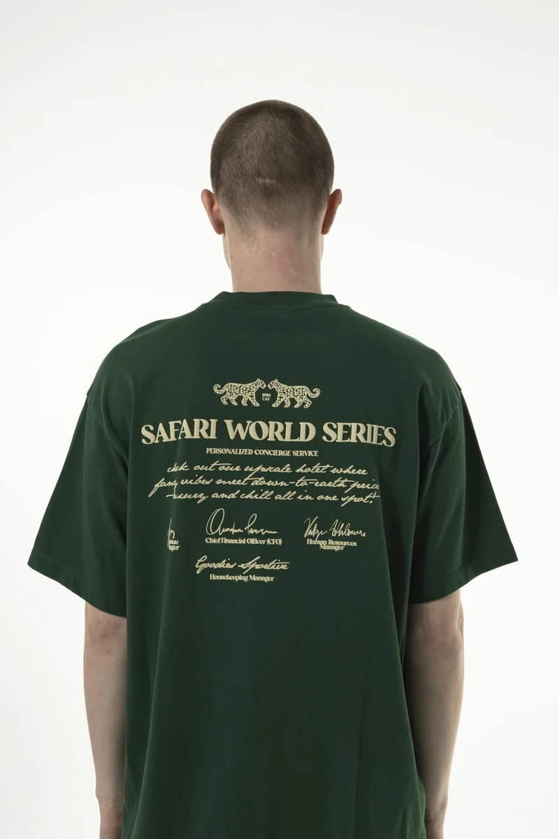 Safari World Series Green Tee