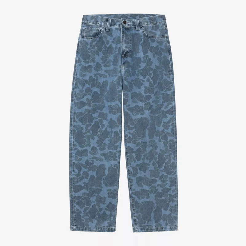 Duck Landon Pant Camo Duck Blue Bleached