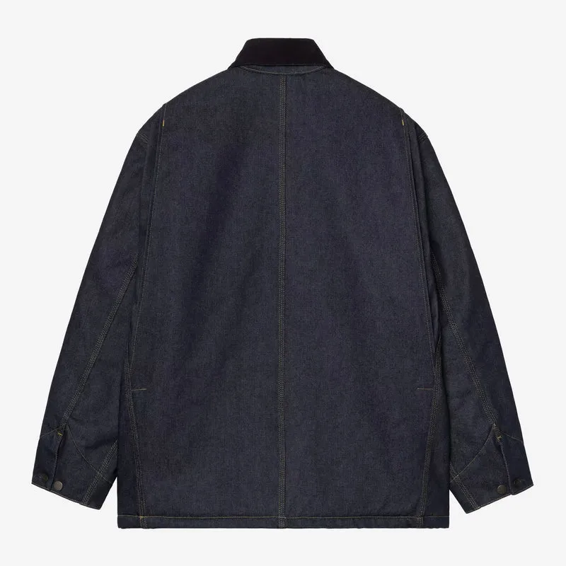 OG Chore Coat Blue/Dark Navy Rigid
