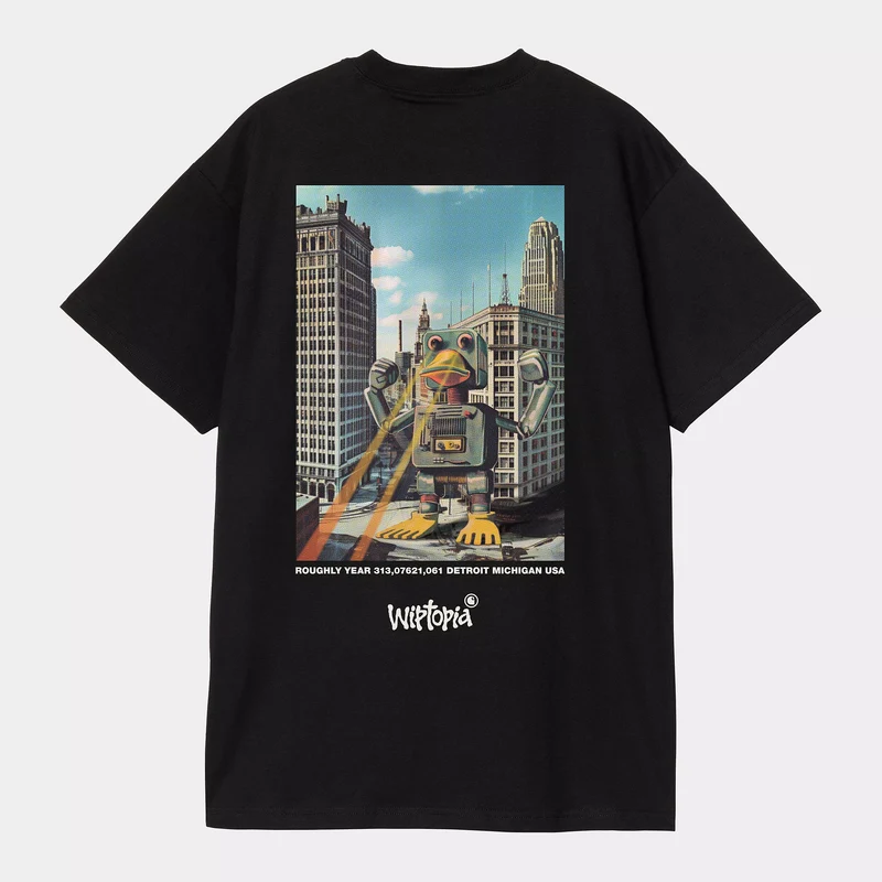 S/S Wiptopia T-Shirt Black