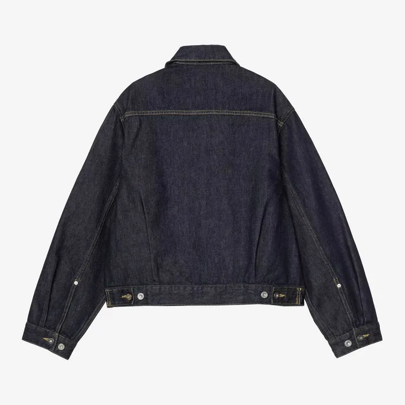 W Belmar Jacket Blue Rinsed