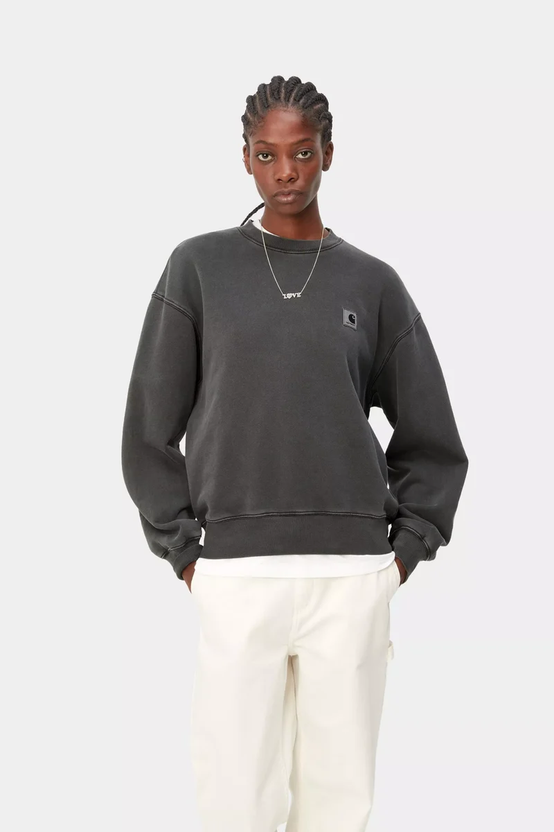 W Nelson Sweatshirt Black