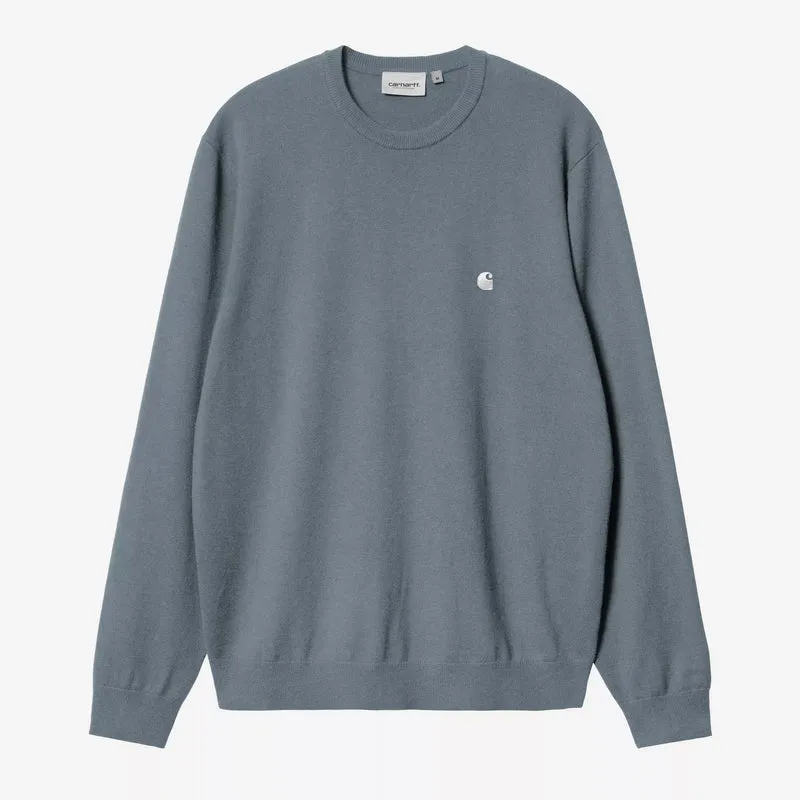Madison Sweater Velvet Blue
