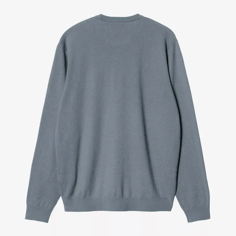 Madison Sweater Velvet Blue