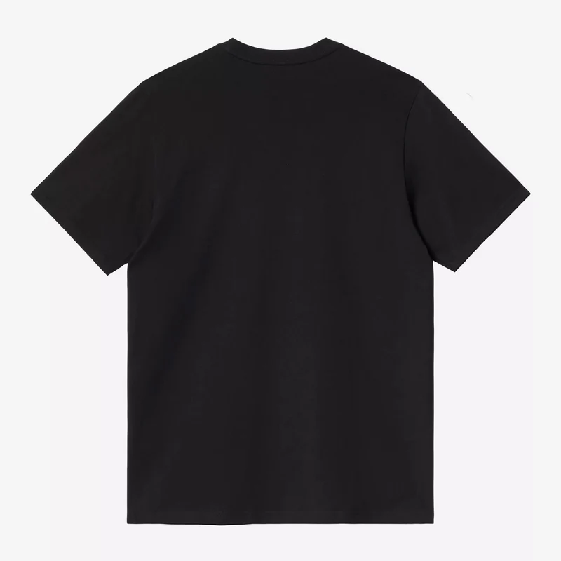 S/S Pocket Heart T-Shirt Black/Black