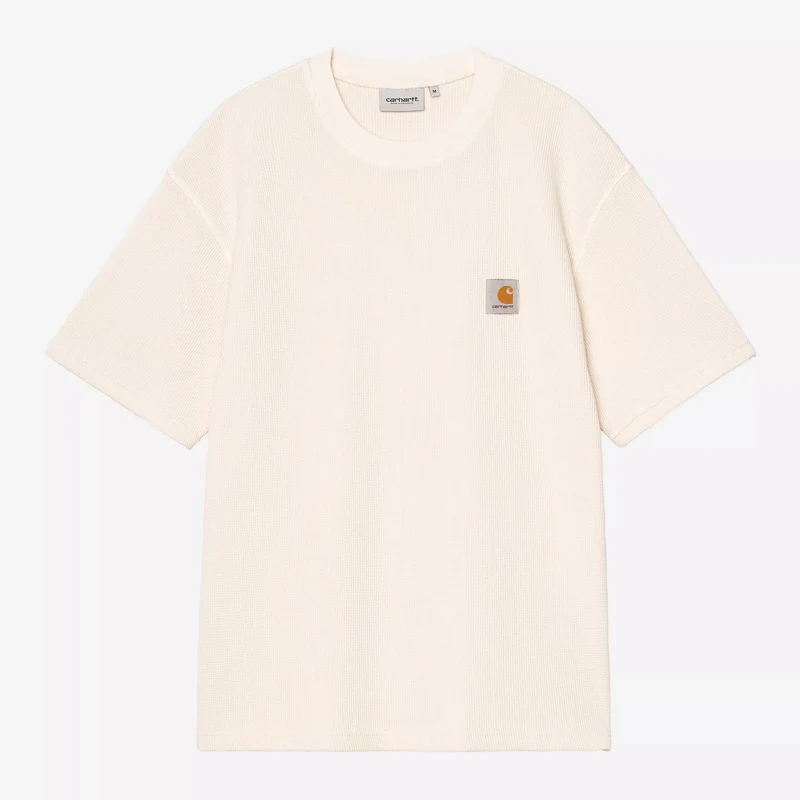 S/S Nelson Waffle T-Shirt Natural