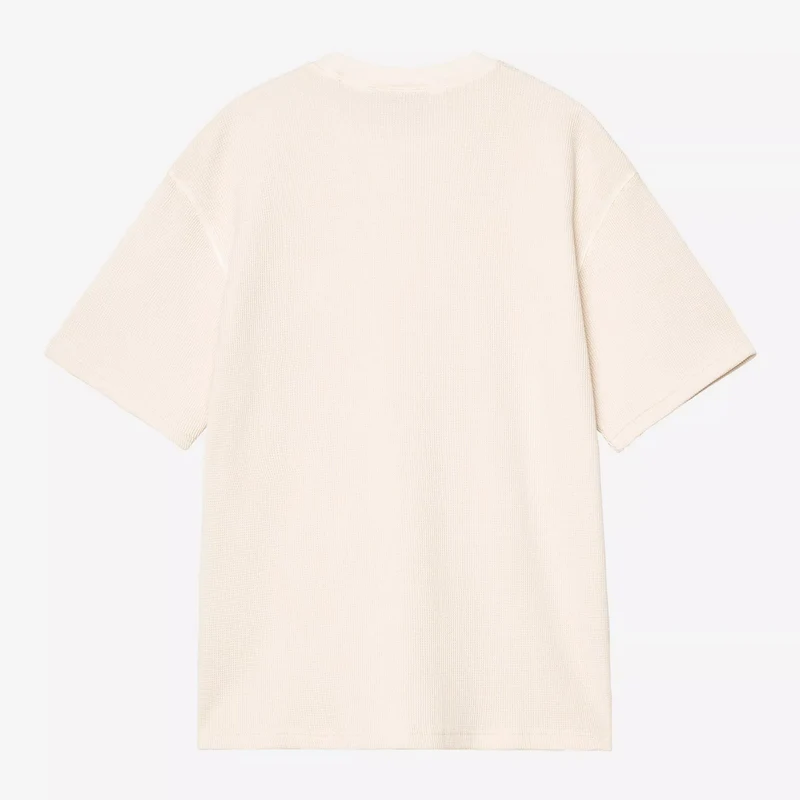 S/S Nelson Waffle T-Shirt Natural