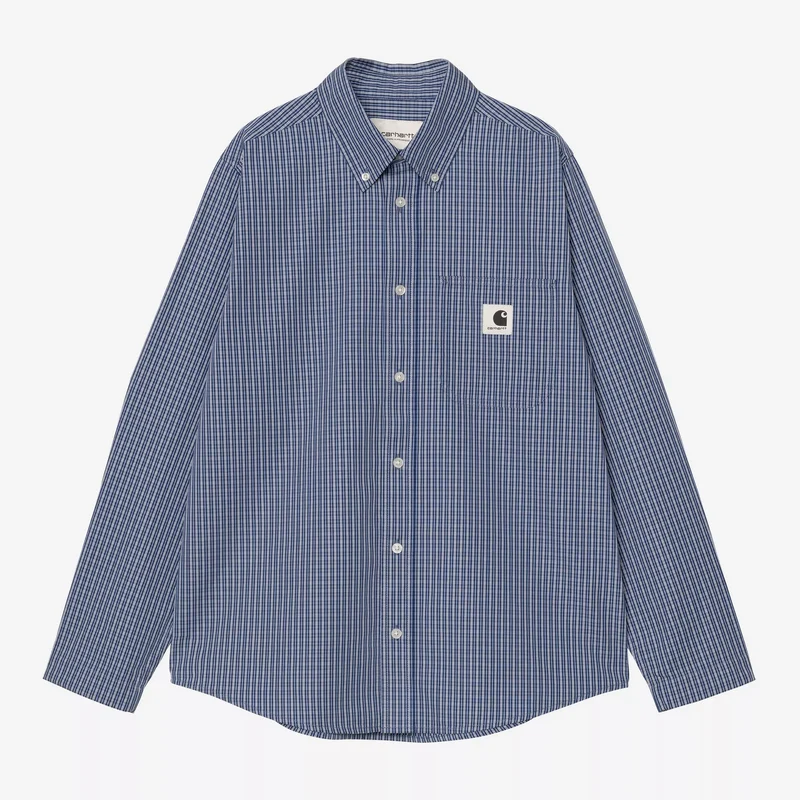 W L/S Groff Shirt Blue
