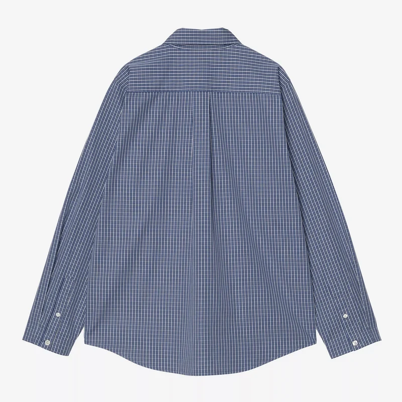 W L/S Groff Shirt Blue