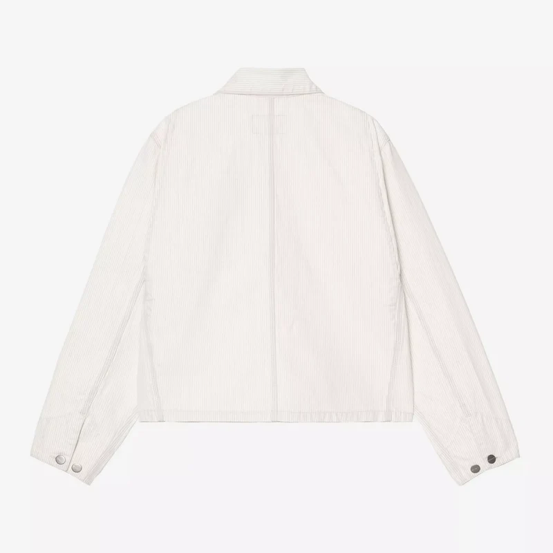 W Mercer Chore Coat Graphite Bleached