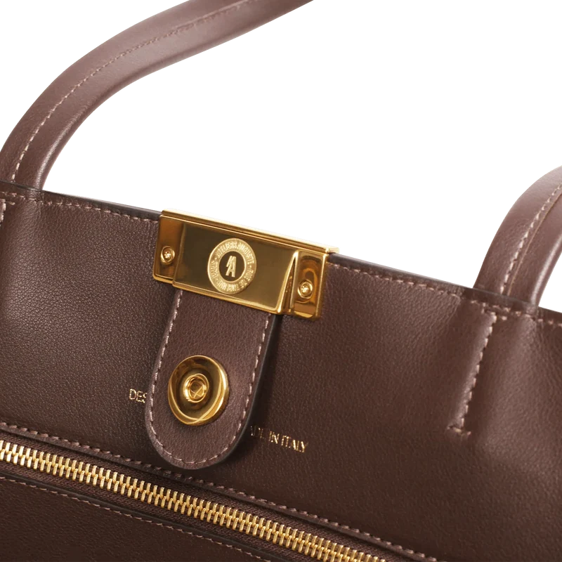 Sévigné - Cuir Velours Chocolat