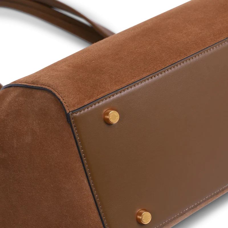 Sévigné - Cuir Velours Camel