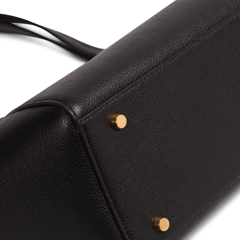 Sévigné - Cuir Grainé Noir