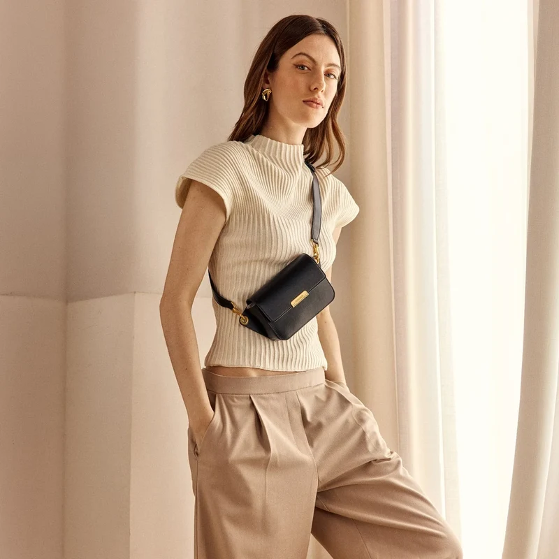 Roquette - Cuir Box Noir