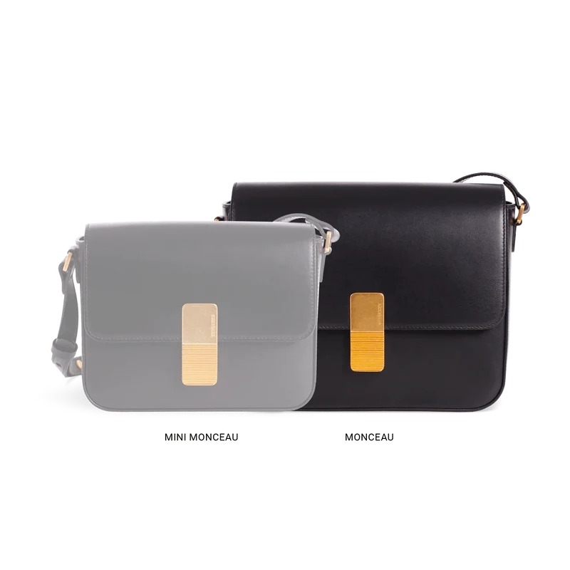 Monceau - Cuir Box Noir