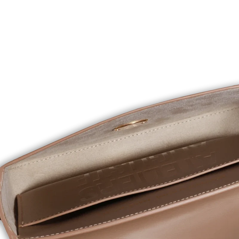 Mini Monceau - Cuir Box Taupe