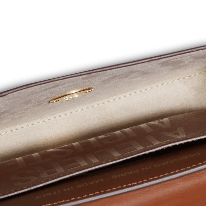 Mini Monceau - Cuir Box Camel