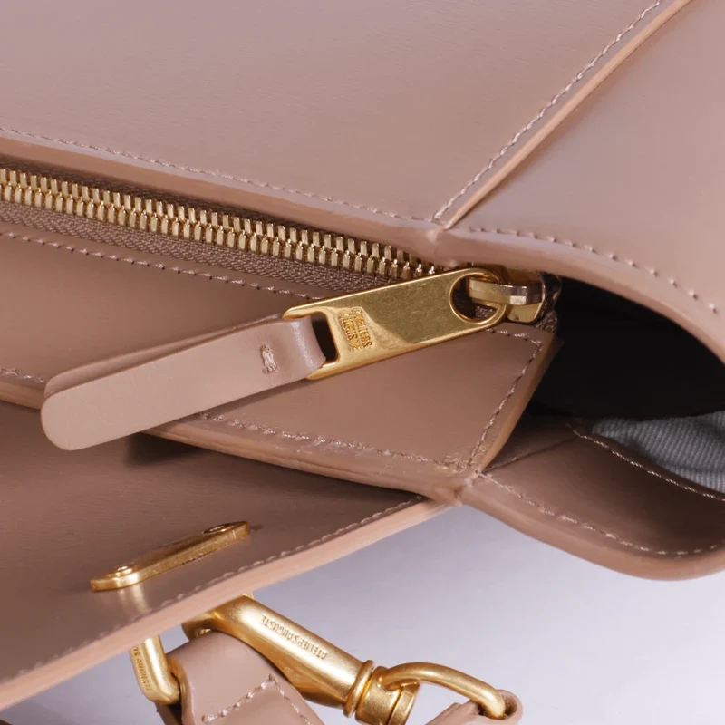 Mini Marly - Cuir Box Taupe