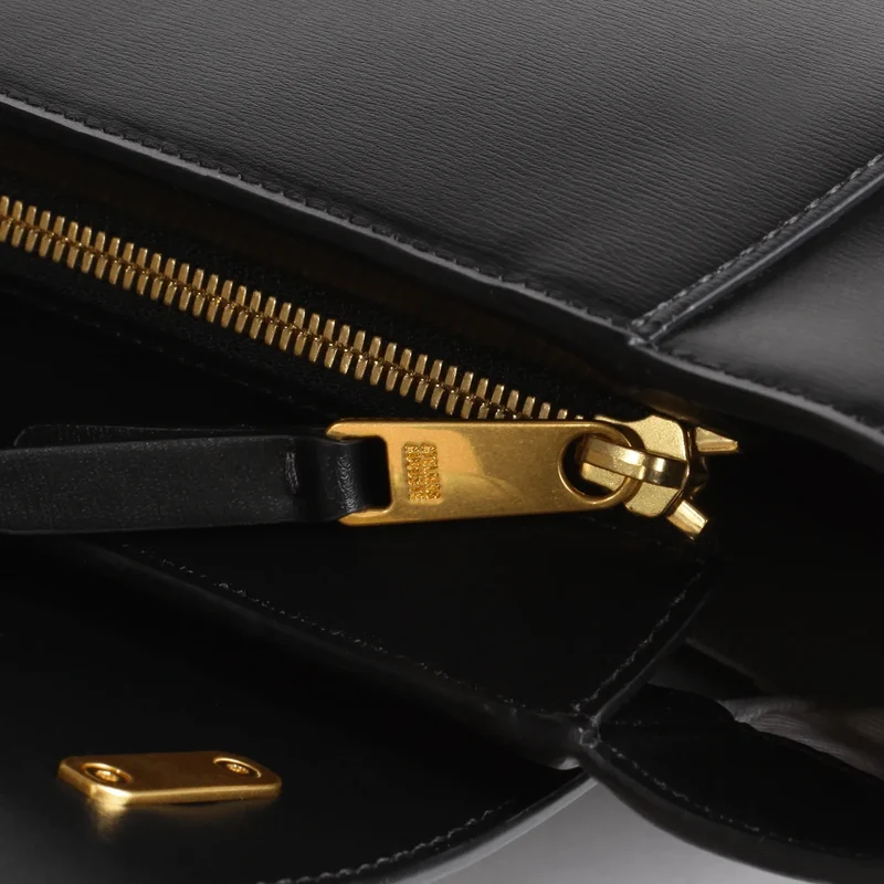 Mini Marly - Cuir Box Noir