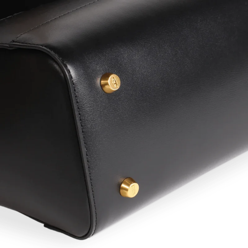 Mini Marly - Cuir Box Noir