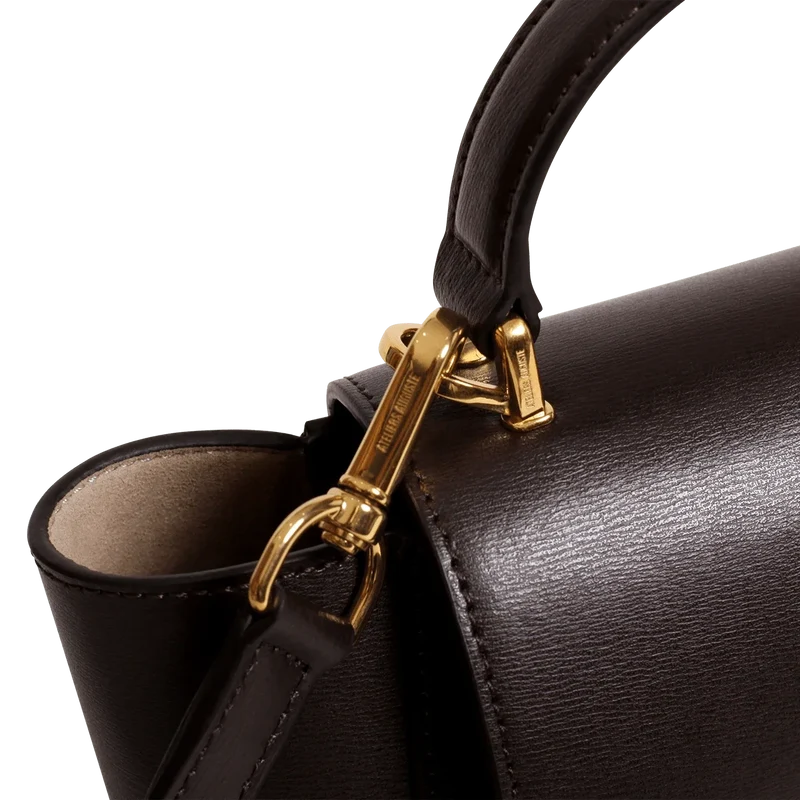 Mini Marly - Cuir Box Chocolat