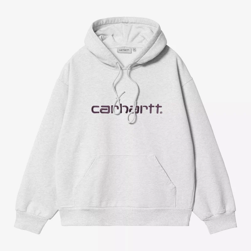 Hooded Carhartt Sweat Ash Heather CP