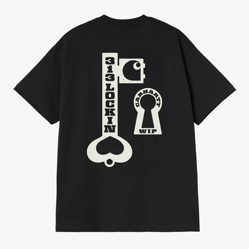 S/S Locked T-Shirt Black