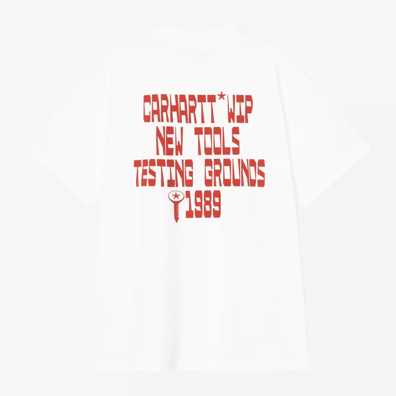 S/S Blocks T-Shirt White