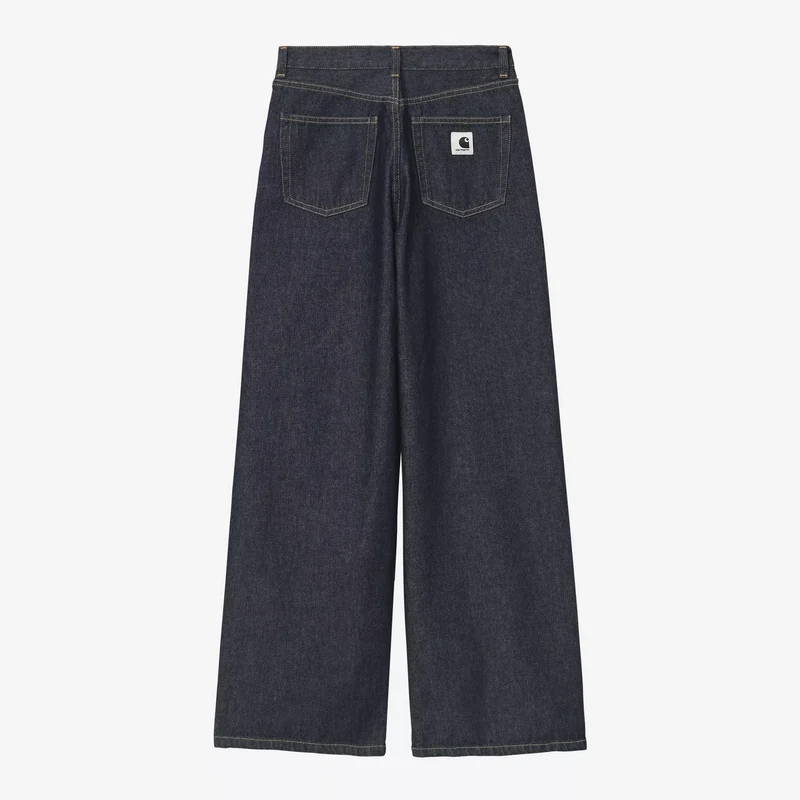 W Jane Pant Blue Rinsed