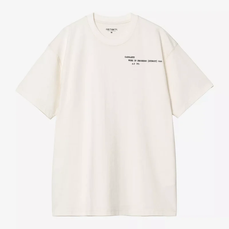 S/S Punched T-Shirt Wax
