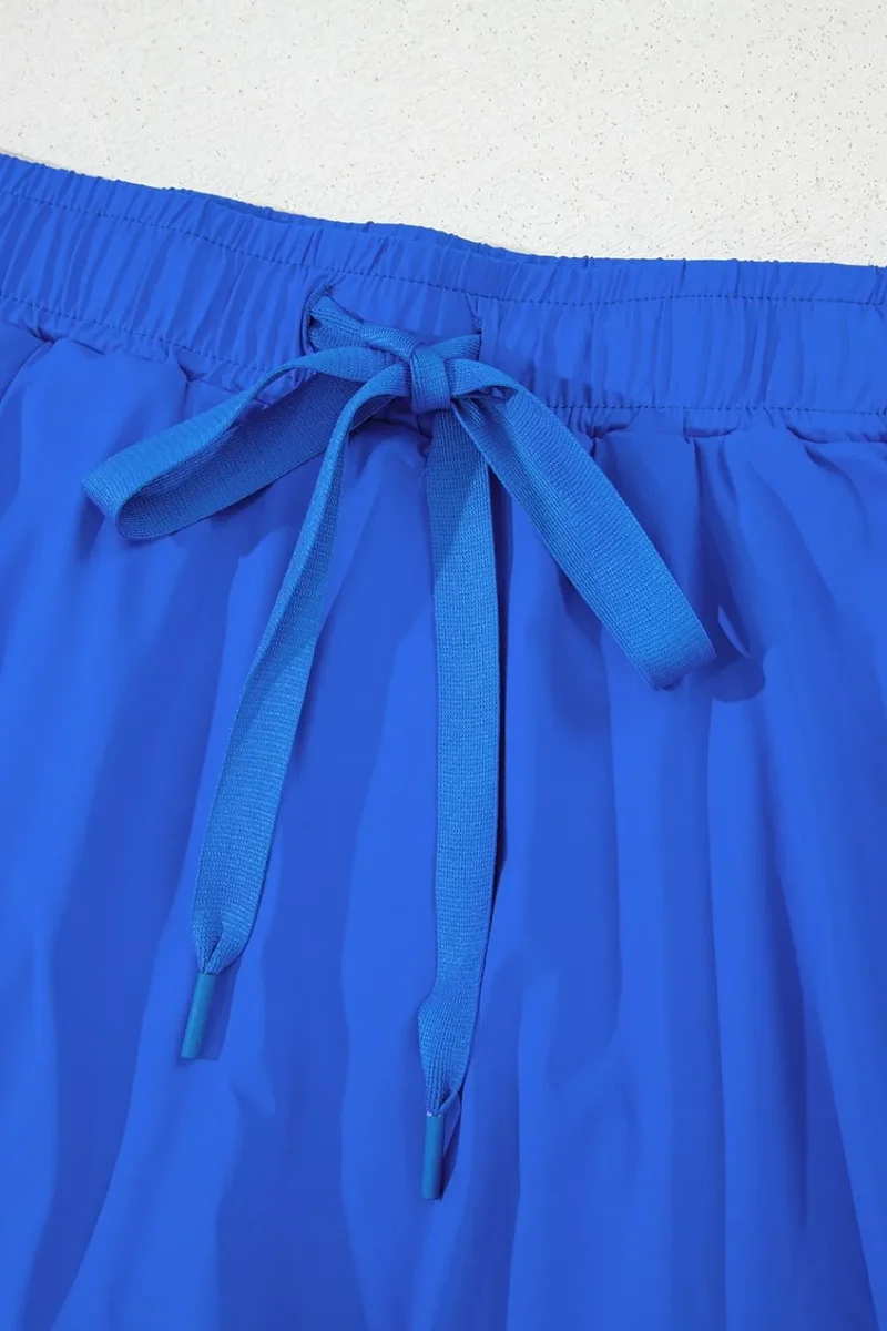 Jupes-shorts actives à cordon de serrage