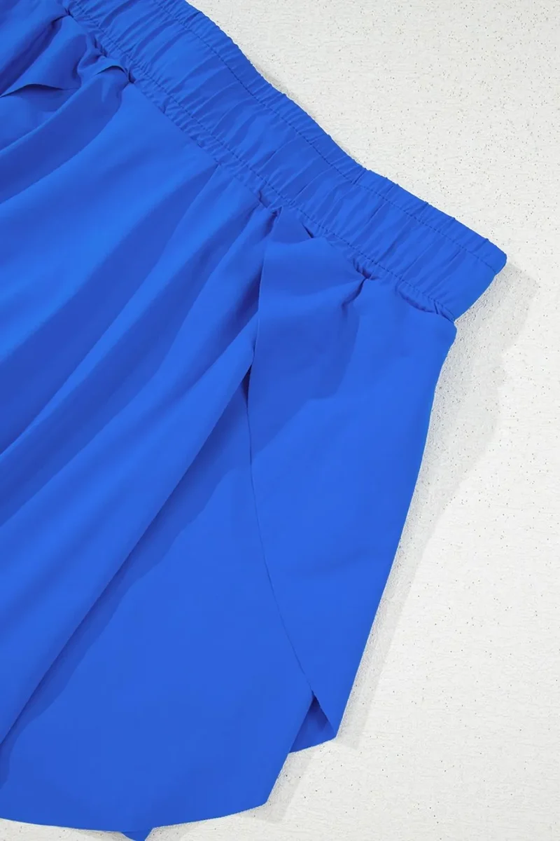 Jupes-shorts actives à cordon de serrage
