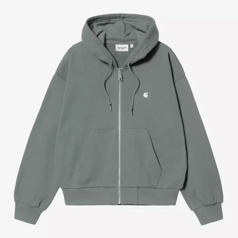 W Hooded Casey Jacket Velvet Green