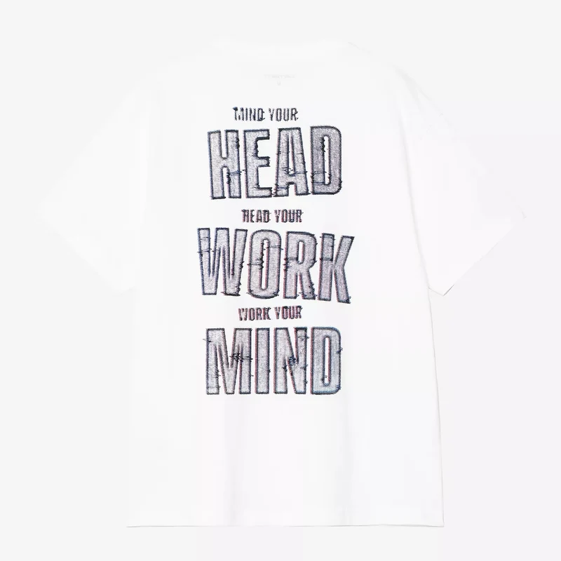 S/S Mind Your Head T-Shirt White