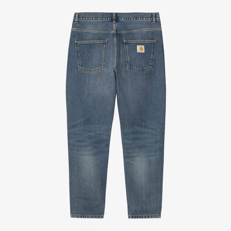 Newel Pant Blue Dark Used Wash