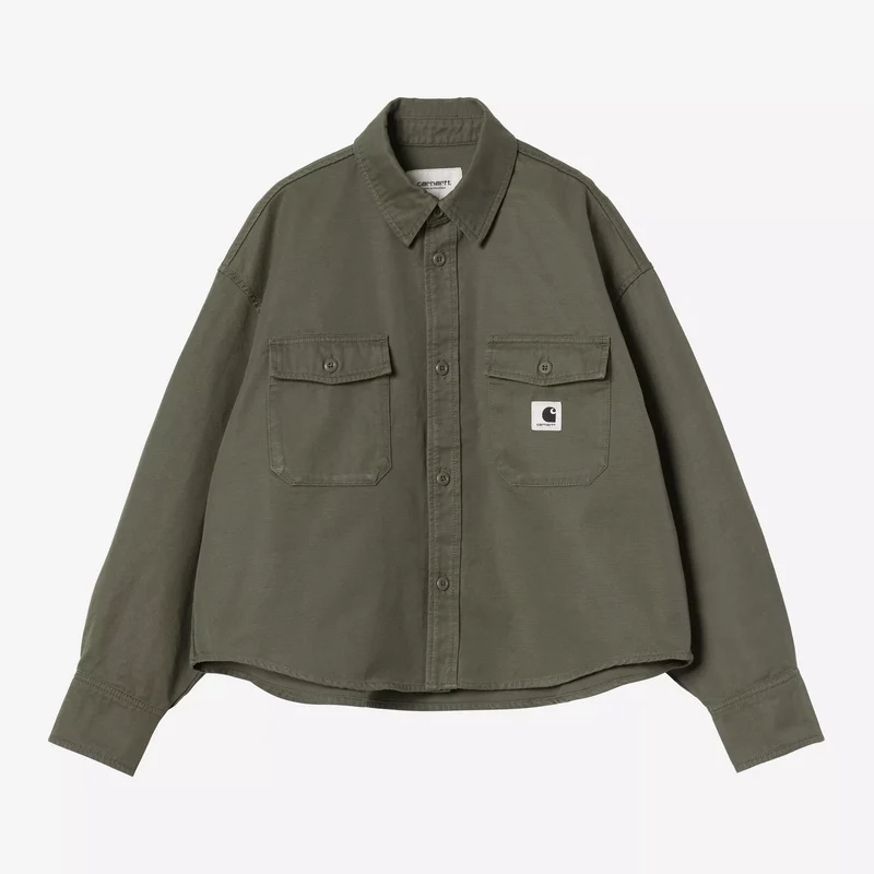 W Kelly Shirt Jac Leaf Rinsed