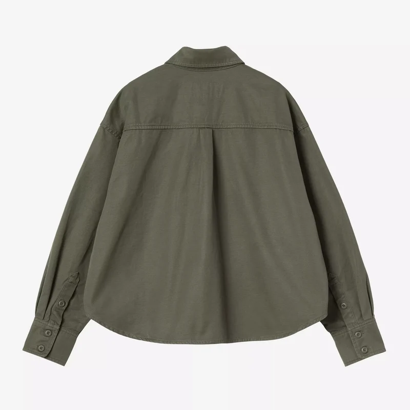 W Kelly Shirt Jac Leaf Rinsed