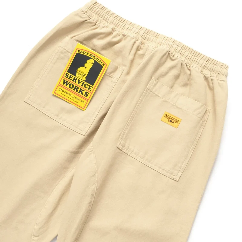 Classic Chef Pants Pale Khaki