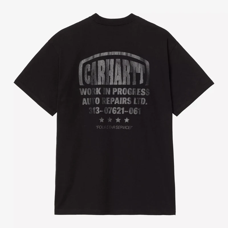 S/S Four Star T-Shirt Black