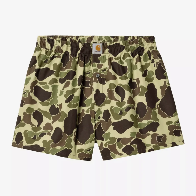 Cotton Boxer Camo Duck