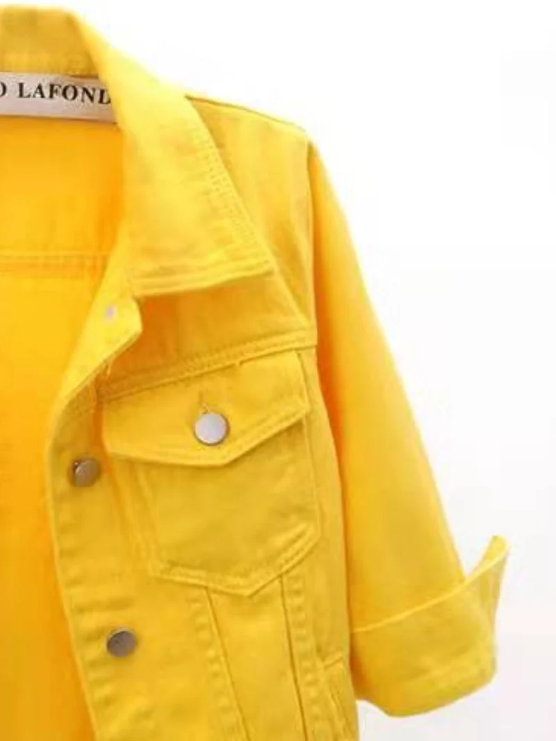 Veste courte en jean grande taille