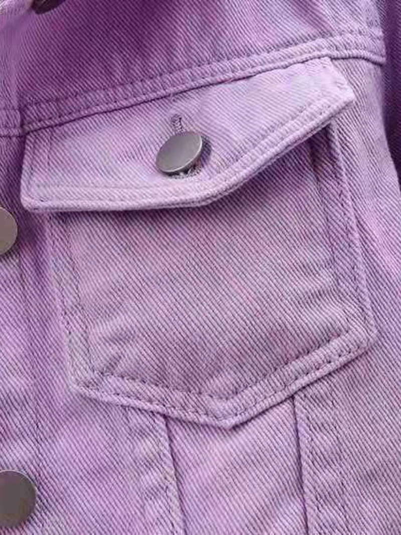Veste courte en jean grande taille