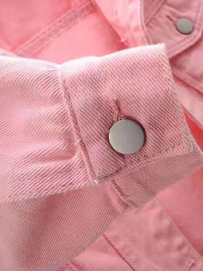 Veste courte en jean grande taille