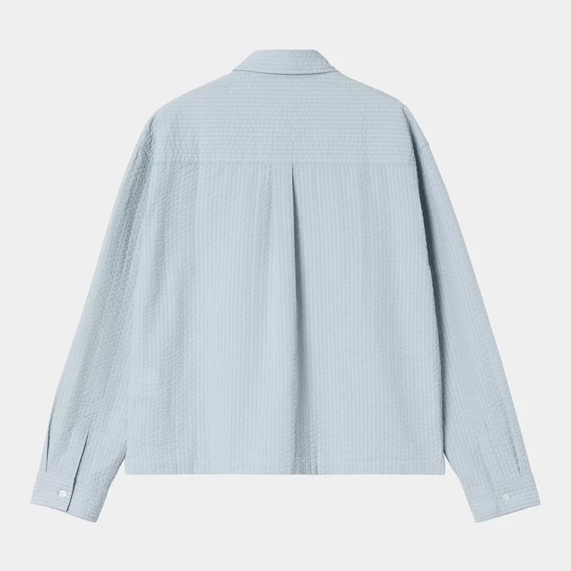 W L/S Toland Shirt Blue Fog